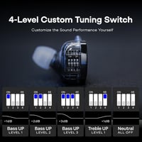 LINSOUL KZ ZS10 PRO 2 Hibrid Fülhallgató 1DD+4BA Hangszóróval, Hangolható Gamer IEM 5