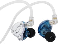 Linsoul KZ ZS10 Pro 5 meghajtós hibrid IEM fülhallgató, mikrofon nélkül - kék 1