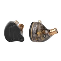 LINSOUL KZ ZSN PRO X duálne slúchadlá 1BA+1DD HiFi do uší bez mikrofónu, s vymeniteľným 2-pinovým káblom, panel zo zinkovej zliatiny, čierne 5
