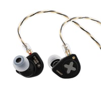 Slúchadlá LINSOUL SIMGOT EW300 HBB Edition s hybridným meničom 1DD+1Planar+1PZT, vymeniteľné dýzy, postriebrený OFC kábel, káblové IEM 1