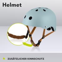 Detská cyklistická prilba Lionelo, nastaviteľný obvod hlavy 50–56 cm, s remienkom pod bradu, veľkosť S, pre dievčatá aj chlapcov 5