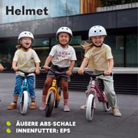 Detská cyklistická prilba Lionelo, nastaviteľný obvod hlavy 50–56 cm, s remienkom pod bradu, veľkosť S, pre dievčatá aj chlapcov 7