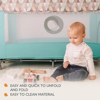 Lionelo STEFI 2in1 utazó járulék és babaágy 0-36 kg-ig oldalsó bejárattal 7