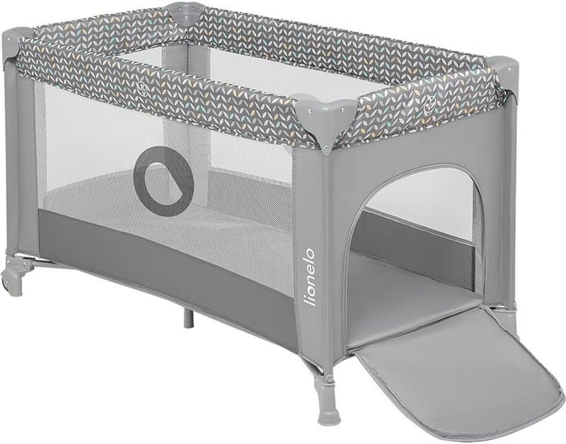 Lionelo STEFI 2in1 utazó járulék és babaágy 0-36 kg-ig oldalsó bejárattal