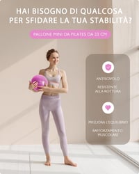 LIONSCOOL Pilates karika készlet 14"-os Magic Circle, mini labdával és gumiszalagokkal 5