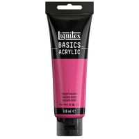 Akrylová farba Liquitex Basics, 118 ml tuba – stredná purpurová, jednopigmentová, svetlostála, so saténovým povrchom 1