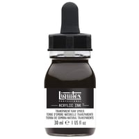 Tekutý akryl Liquitex Professional Acrylic Ink – prírodná umbra transparentná – 30 ml 1