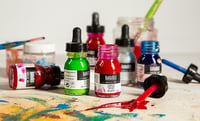 Tekutý akryl Liquitex Professional Acrylic Ink – prírodná umbra transparentná – 30 ml 5