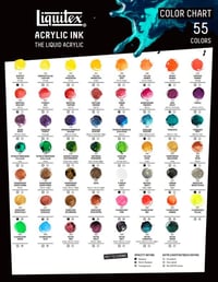 Tekutý akryl Liquitex Professional Acrylic Ink – prírodná umbra transparentná – 30 ml 6