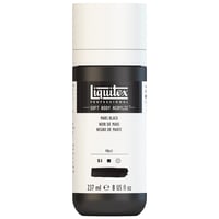 Vopsea acrilică Liquitex Professional Soft Body – Negru de Marte, consistență cremoasă opacă, puternic pigmentată, rezistentă la lumină, 237 ml 1