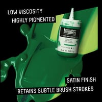 Vopsea acrilică Liquitex Professional Soft Body – Negru de Marte, consistență cremoasă opacă, puternic pigmentată, rezistentă la lumină, 237 ml 4
