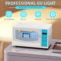LIROPAU 10L UV Sterilizáló Szekrény Köröm Eszközökhöz Magas Hőmérséklettel 2