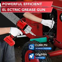 LIROPAU 13000 PSI Akkumulátoros Zsírpisztoly Milwaukee 18V-hoz 5