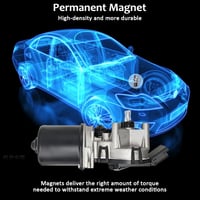 LIROPAU Első Ablaktörlő Motor Dacia Sandero Logan 2012-2023 Modellekhez - Kompatibilis Alkatrész 288006475R Cikkszámmal 6