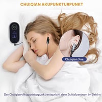 Dispozitiv LIROPAU de stimulare a nervului vag pentru ajutor la somn cu clips pentru ureche, pentru adulți, anxietate, migrenă, amețeală, încărcare USB 5