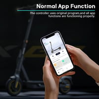 LIROPAU Vezérlő Segway Ninebot MAX G2 Elektromos Rollerhez - 35km/h Sebességű Alaplap Fém Hűtővel, Sport Móddal - Roller Alkatrész 3