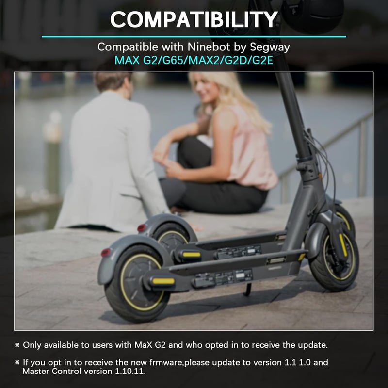 LIROPAU Vezérlő Segway Ninebot MAX G2 Elektromos Rollerhez - 35km/h Sebességű Alaplap Fém Hűtővel, Sport Móddal - Roller Alkatrész