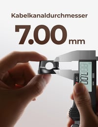 LISEN Mágneses Kábelrendező Szett 8db - Asztali Kábeltartó Klipszek 4 Extra Tapadófelülettel, Falra, HDMI, USB Kábelekhez 4