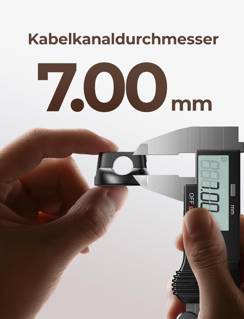 LISEN Mágneses Kábelrendező Szett 8db - Asztali Kábeltartó Klipszek 4 Extra Tapadófelülettel, Falra, HDMI, USB Kábelekhez