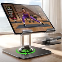 LISEN Univerzális Tablet Állvány iPad Pro Air és Samsung Készülékekhez - Állítható Asztali Telefontartó, Stabil Irodai Kiegészítő 1