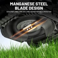 Mașină de tuns iarba cu acumulator Litheli U20 Handy+ 20V, lățime de tăiere 33 cm, 5 trepte de înălțime, cu acumulator 4.0Ah, utilizată 8