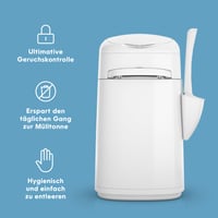 Litter Genie LitterLocker Fashion kanta za odlaganje mačjeg pijeska - Originalna, s 50% duljim vijekom trajanja, bez svakodnevnog pražnjenja smeća 3