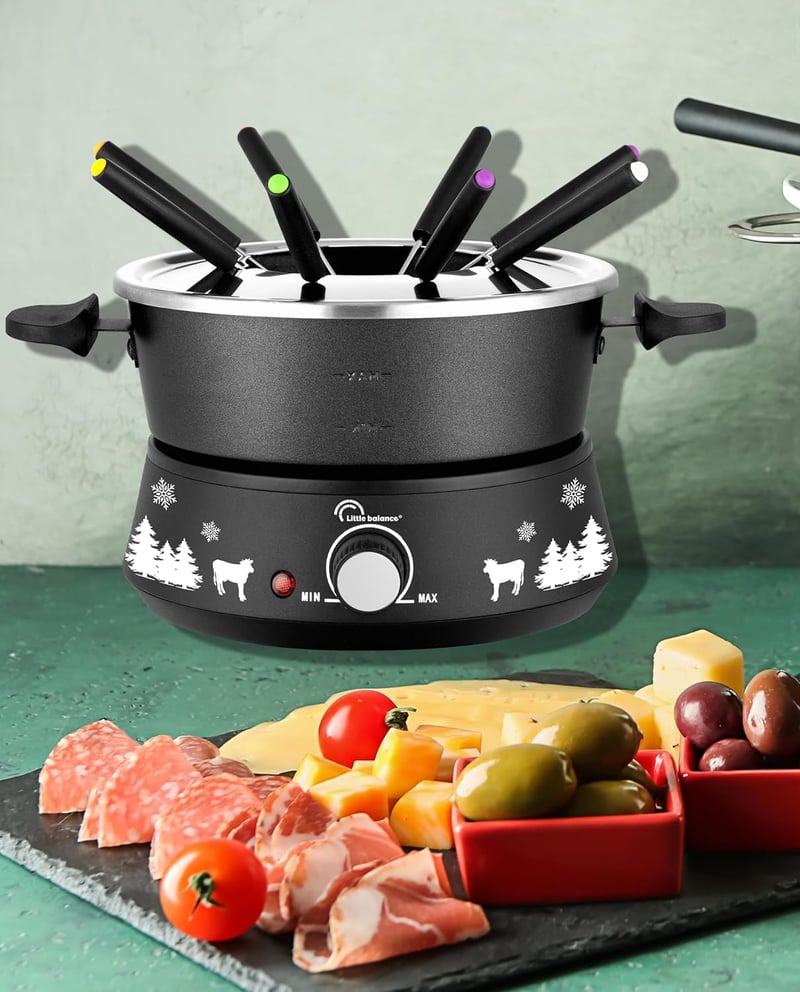 LITTLE BALANCE 8690 Aluminium Fondue Készülék Társaságihoz
