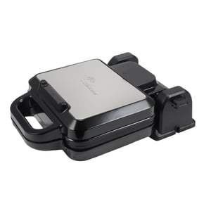 Little Balance 8805 Flip rotirajući aparat za vafle, 1200 W, bez PFAS-a, crni