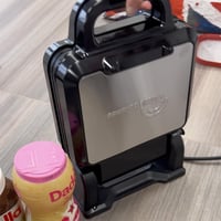 LITTLE BALANCE 8805 Forgó Gofrisütő Elektromos Belgaféle Wafflekészítő 1200W Fekete 4