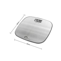 LITTLE BALANCE Digitális Személymérleg USB Töltéssel, Rozsdamentes Acél, 180 kg 3