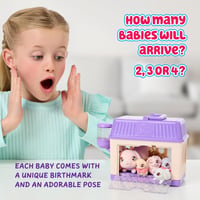 Little Live Pets Mama Surprise Minis zajačik – Staraj sa o zajačiu mamičku v jej domčeku a adopuj si 2, 3 alebo 4 bábätká 3