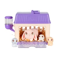 Little Live Pets Mama Surprise Minis zajačik – Staraj sa o zajačiu mamičku v jej domčeku a adopuj si 2, 3 alebo 4 bábätká 1