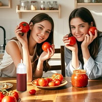 LiuHancsqd fľaše na omáčky, 4 ks, 500 ml, plastové stláčacie fľaše bez obsahu BPA na omáčky a olej s viečkom bezpečným pre potraviny 4