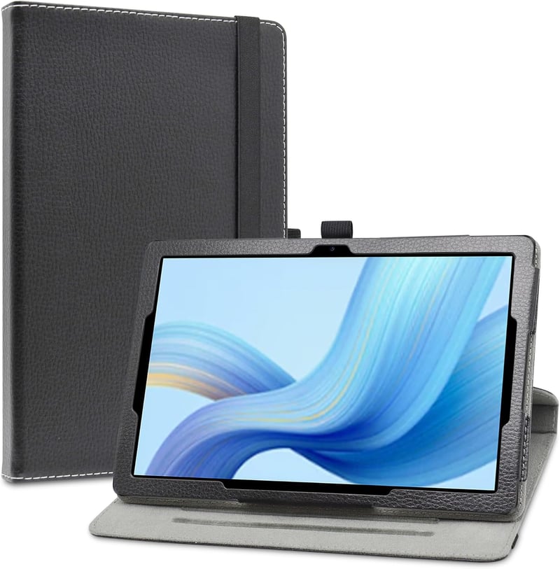 LiuShan DOOGEE U9/U10 PRO 360° Forgatható Tablet Tok Lila Mintás - Purple