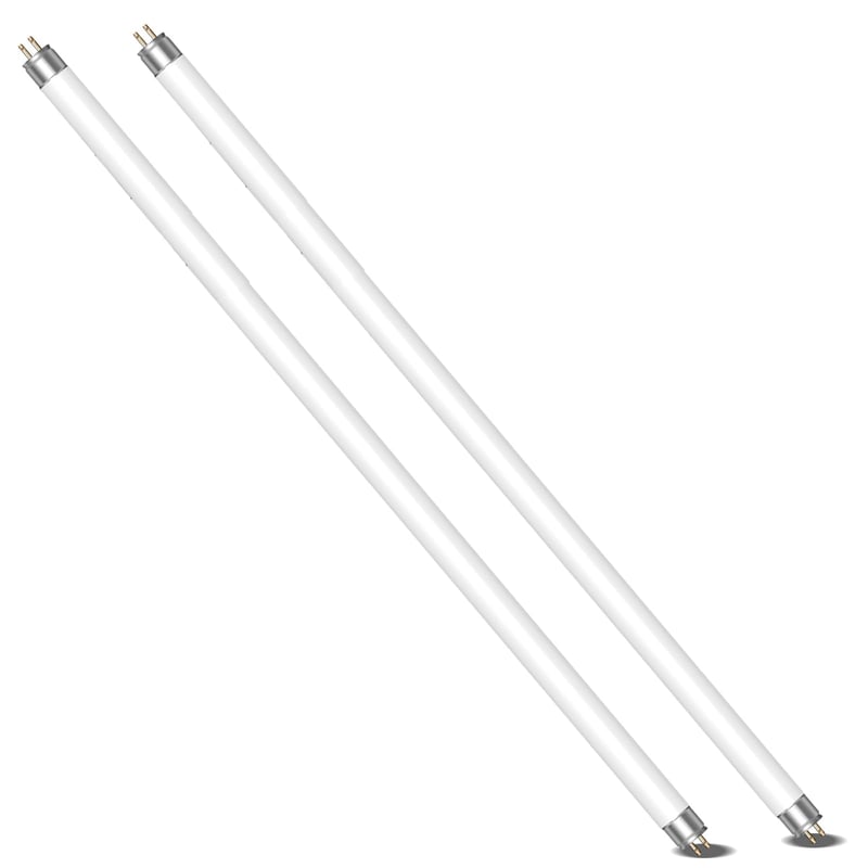 Liuyife set 2 tuburi fluorescente T5 14W, 563 mm, dulie G5, alb rece 4000K, 1250 lm, pentru bucătărie, baie, garaj sau iluminat de urgență