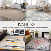 Livabliss Syracusa Vintage szőnyeg 120x170 cm, nappali, étkező, hálószoba, keleti és boho stílus, színes mintás, narancssárga, bézs és rózsaszín 7