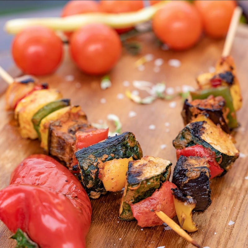 LIVAIA Bambusz Grillpálca 200 db 20 cm Kerek Nyársak Kézműves Használatra