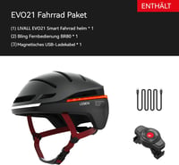 LIVALL EVO21 Okos Kerékpár Sisak LED Világítással, Irányjelző, Fékjelző, Esésészlelő, Bluetooth, Városi Biciklis Sisak 3