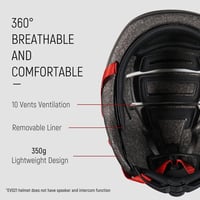 LIVALL EVO21 Okos Kerékpár Sisak LED Világítással, Irányjelző és Fékfény Funkcióval, Bluetooth, Esésjelző, Unisex Városi Biciklis Sisak 5