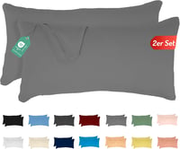 Livessa Párnahuzat 40x60 cm Rejtett Zippes 100% Pamut Jersey 2 db 1