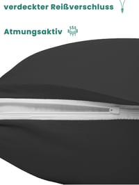 Livessa Párnahuzat 65x65 cm 2 db Jersey Pamut Puha Lélegző Oeko-Tex 6