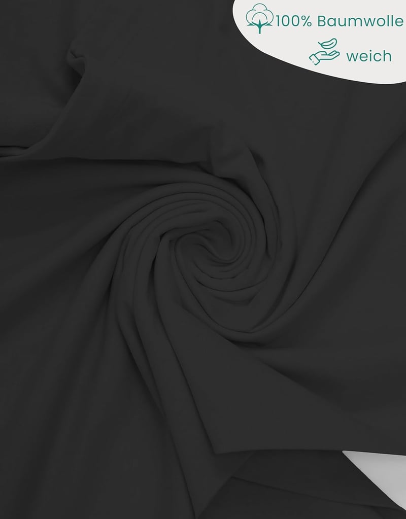 Livessa Párnahuzat 65x65 cm 2 db Jersey Pamut Puha Lélegző Oeko-Tex