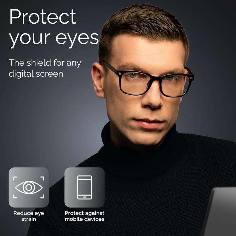 livho Kékfény Szűrő Szemüveg - Számítógépes Monitoros Védelem UV ellen