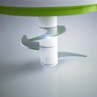 Elektrický mini sekáčik Livington 3 Seconds Chopper – bezdrôtový, USB nabíjanie, čepele z nehrdzavejúcej ocele – kávovo hnedý 8