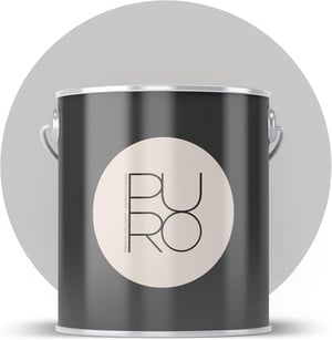 Livingwalls PURO Premium unutarnja zidna boja c1009 - sivkasta krema - 2,5 l