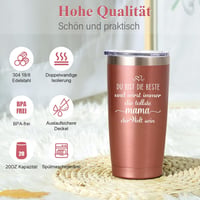 Cana cadou de Ziua Mamei Livole, 600ml, cană de cafea mamă-fiică 3
