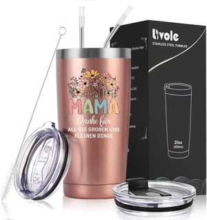 Livole dupla falú termosz bögre anyáknak - 600 ml