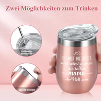 Livole Termikus Bögre Anyák Napjára - 600ml Dupla Falú Hőtartó Ajándék 6