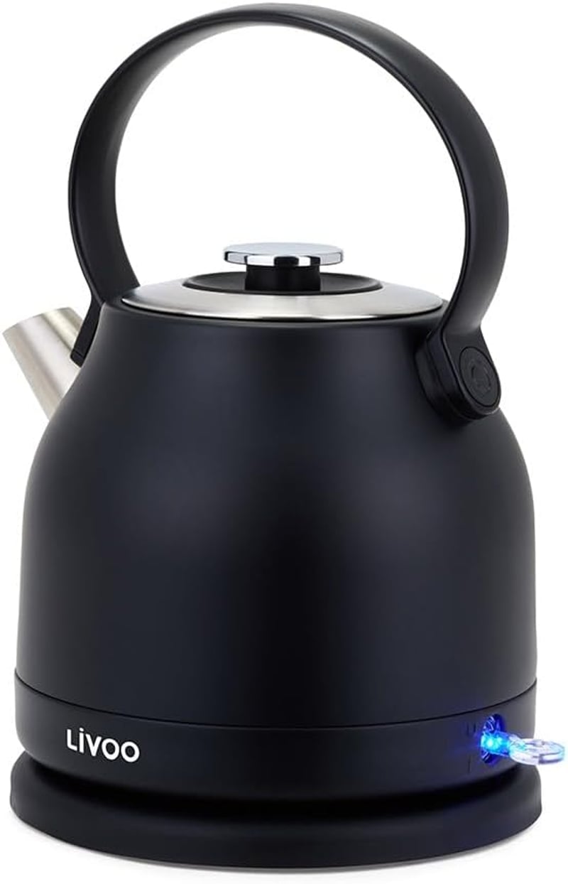 Livoo DOD202N Elektromos Vízforraló 1.5L 2200W Fekete