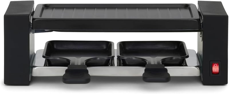 Livoo Raclette Grill 400W 2 személyes szürke asztali grillsütő